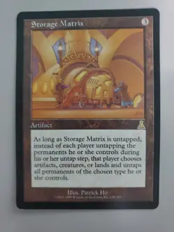 MTG Storage Matrix Urza's Destiny Regular Rare LP - Image 1
