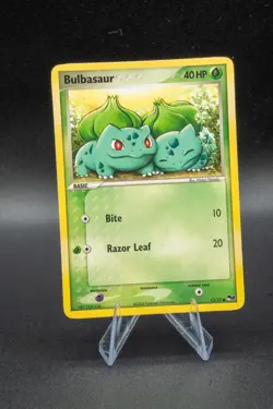Pokemon TCG Bulbasaur 12/17 2005 POP Series 2 Tournament Promo LP Light Play LP+ - Image 1