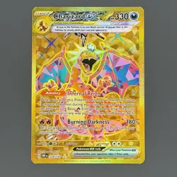 Charizard ex Hyper Rare Gold Obsidian Flames 228/197 Pokemon NM Card - Image 2