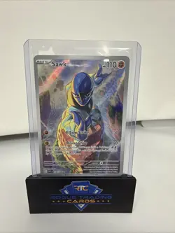 Pokemon TCG Sawk 130/086 SV White Flare - Image 1