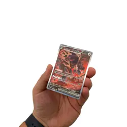 Pokemon TCG Bloodmoon Ursaluna ex 168/131 Prismatic Evolutions Illustration NM - Image 4