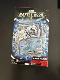 Pokemon League Battle Deck Sealed Chien-Pao Ex Box - Image 1
