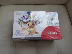 Pokemon TCG Prismatic Evolutions ETB + Booster Bundle*Sealed* Costco 2-Pack NEW - Image 1