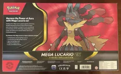 2025 Pokemon Mega Lucario ex Box & Phantasmal Flames Booster/Bundle Gift Set 🔥 - Image 4