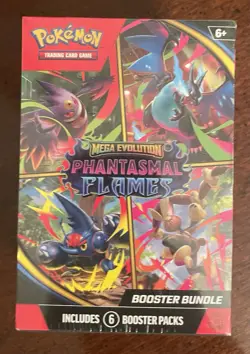 2025 Pokemon Mega Lucario ex Box & Phantasmal Flames Booster/Bundle Gift Set 🔥 - Image 5