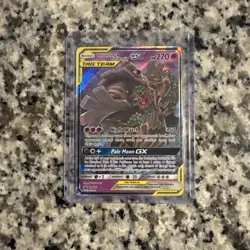 Pokemon TCG Trevenant & Dusknoir GX Black Star Promos SM217 - Image 1