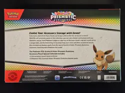 Pokemon Prismatic Evolutions Accessory Pouch Special Collection Eevee! SEALED! - Image 2