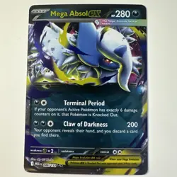 Mega Absol ex 86/132 - Mega Evolution - Near Mint - Pokemon TCG - Image 1