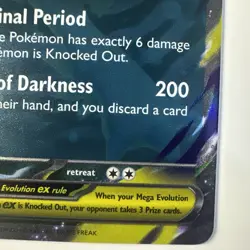 Mega Absol ex 86/132 - Mega Evolution - Near Mint - Pokemon TCG - Image 5