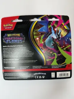 Pokemon Phantasmal Flames 3 Pack Blister [Weavile] : Phantasmal Flames (PFL) - Image 2