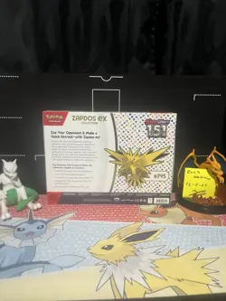 Pokemon TCG Scarlet & Violet 151 Zapdos EX Collection Box Sealed NEW - Image 2