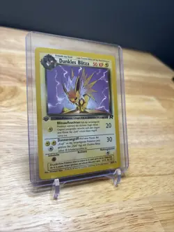Pokemon TCG Dark Jolteon 1st Edition German 38/82 Team Rocket 2000 WOTC Vintage - Image 2