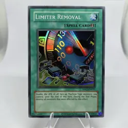 Yugioh Limiter Removal RP02-EN015 Super Rare Near Mint - Image 1