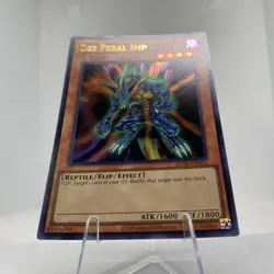 Yugioh Des Feral Imp KC01-EN026 Ultra Rare 25th Anniversary Kaiba Set #2 - Image 4