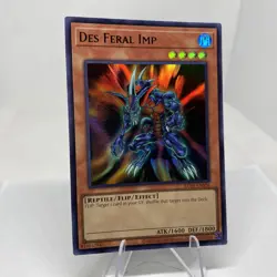 Yugioh Des Feral Imp KC01-EN026 Ultra Rare 25th Anniversary Kaiba Set #2 - Image 5