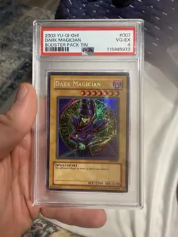 2003 Yugioh Dark Magician #BPT-007 PSA 4 - Image 1