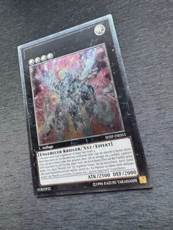 YuGiOh! Bujintei Kagutsuchi Ultimate Rare Misprint No Name No Imprint SHSP-DE053 - Image 4