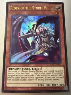 Rider of the Storm Winds LCKC-EN017 Legendary Collection Kaiba Unlimited - Image 1