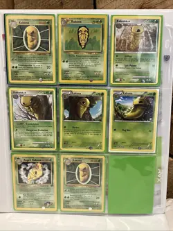 WEEDLE KAKUNA BEEDRILL 19 POKEMON CARD LOT Retro Rare Collectibles Vintage - Image 2