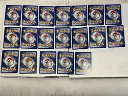WEEDLE KAKUNA BEEDRILL 19 POKEMON CARD LOT Retro Rare Collectibles Vintage - Image 5