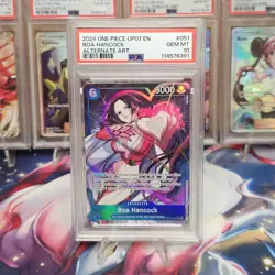 PSA 10 Gem Mint Boa Hancock OP07 051 500 Years in the Future One Piece Card - Image 1