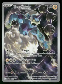 Thundurus - 209 Promo Holo NM Pokemon SV: Scarlet & Violet Promo Cards - Image 1