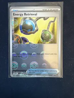 Energy Retrieval Poke Ball #82 Holo Pokemon Sv11W: White Flare Card - Image 1