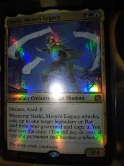MTG 100 Card NASHI, MOON'S LEGACY Budget Sultai Legend Parade Commander/EDH Deck - Image 1
