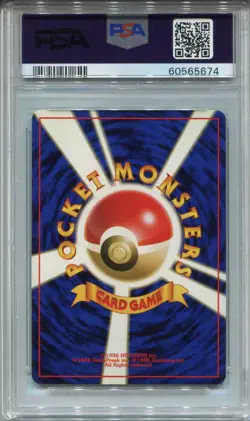 Pokemon Japanese Pocket Monsters Gym Set Card #123 Rockets Scyther Holo PSA 9 - Image 2