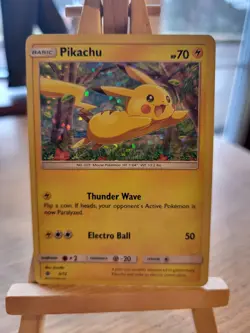 Pokemon TCG Pikachu 5/12 Holo 2017 McDonalds Promo holo holographic rare card - Image 4