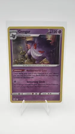 Gengar 066/196 Lost Origin Holo NM Pokemon Card English - Image 1