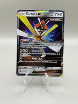 Kartana GX - 70/111 - Pokemon Crimson Invasion Sun & Moon Ultra Rare Card NM - Image 1
