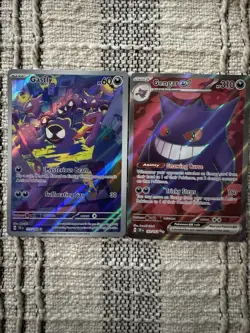 Pokemon Temporal Forces Ghastly Card 177 Near Mint Condition - Image 1