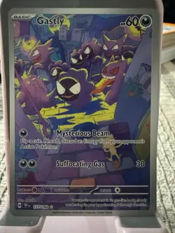 Pokemon Temporal Forces Ghastly Card 177 Near Mint Condition - Image 2