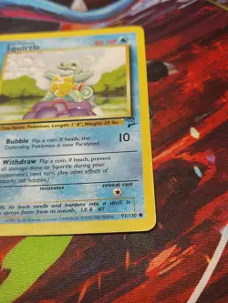 Squirtle - 93/130 - Pokemon Base Set 2 Card WOTC LP - Image 4