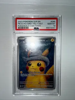 Pikachu with Grey Felt Hat 085 Sv: Scarlet & Violet Promo Cards Regular - Image 2