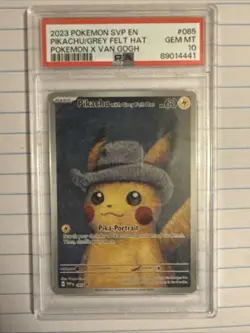 Pikachu with Grey Felt Hat 085 Sv: Scarlet & Violet Promo Cards Regular - Image 3