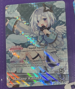 hololive official card game - Amane Kanata OSR - Image 1