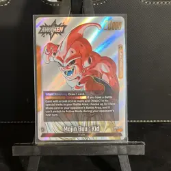 Majin Buu Kid Awaken Leader Dragon Ball Super Card SB01-029 - Full Art Manga - Image 1