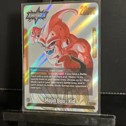 Majin Buu Kid Awaken Leader Dragon Ball Super Card SB01-029 - Full Art Manga - Image 3