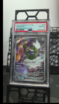 PSA 10 #210 Tornadus white flare pokemon card english - Image 1