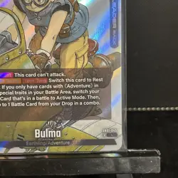 Bulma Awaken Leader Card - Dragon Ball Super SB01-045 Manga Full Art Auction - Image 5