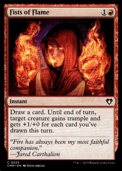 2023 MTG Fists of Flame Commander Masters Common #223 - Image 1