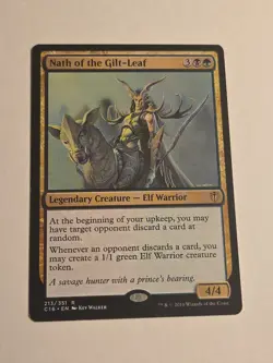 Nath of the Gilt-Leaf X1 C16 MTG Commander 2016 - Image 1