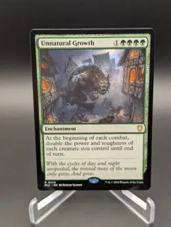 Unnatural Growth Commander: Bloomburrow Regular - Image 1