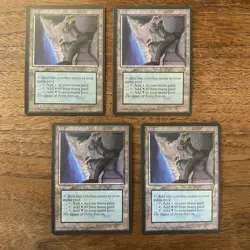 4x Wizards’ School NM+ NEVER PLAYED MTG Homelands Magic x4 VINTAGE FREE SHIPPING - Image 1