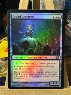 MTG *Grand Architect Foil X1* (MP) Scars of Mirrodin Magic the Gathering - Image 1