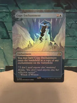 Magic the Gathering: Copy Enchantment FOIL ENCHANTING TALES Wilds Of Eldraine - Image 1