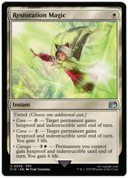 Restoration Magic - 0030 - Final Fantasy - MTG - NM/M - Image 1