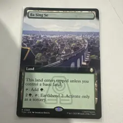 Ba Sing Se Extended Art MTG Avatar: The Last Airbender 388 R NM - Image 1
